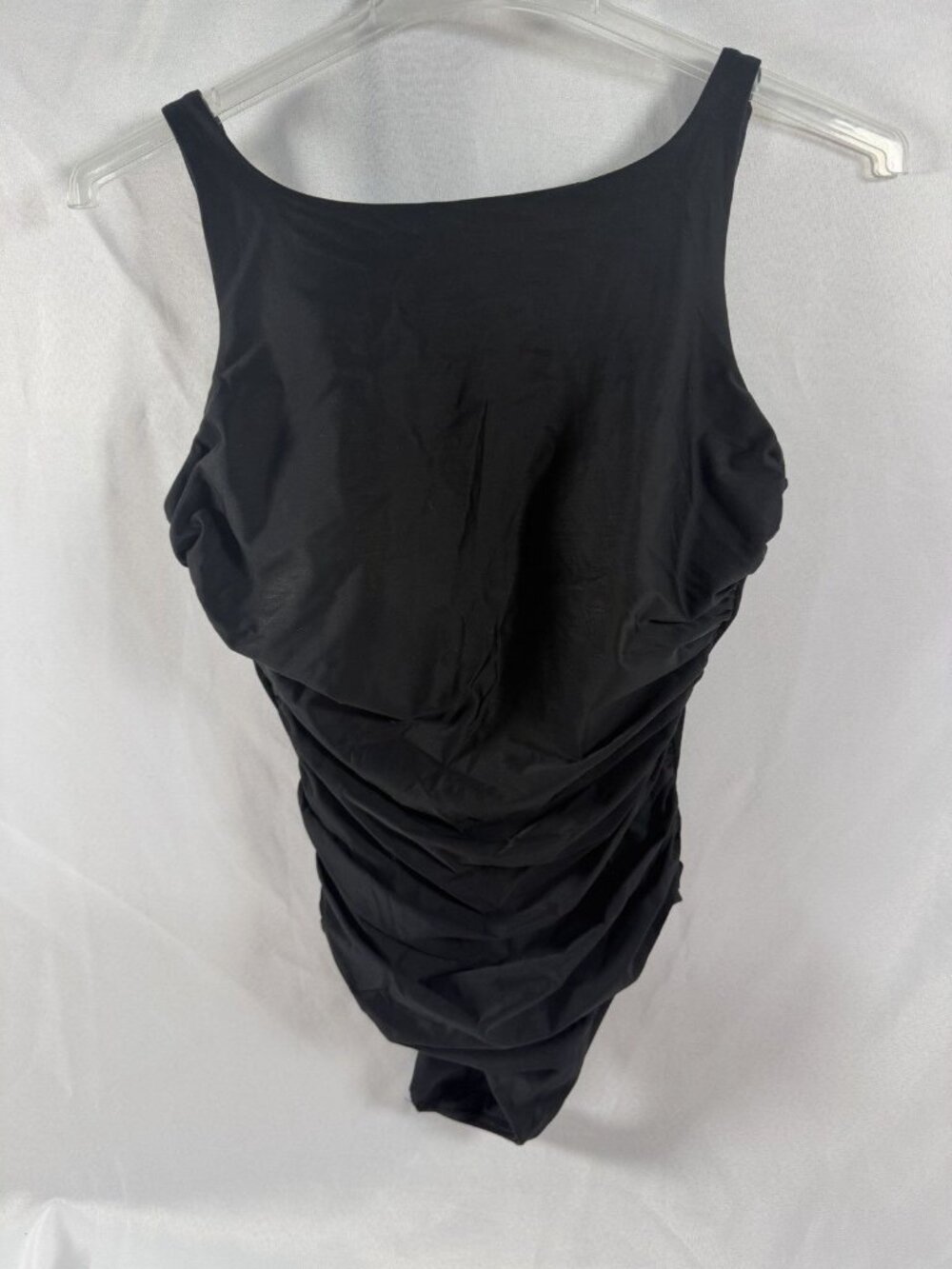 Miraclesuit One-Piece Women's Black Size 14